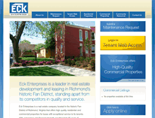 Tablet Screenshot of eckenterprises.com